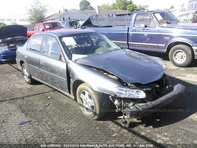 1G1NE52J73M661248 - 2003 CHEVROLET MALIBU LS 灰色 照片 1