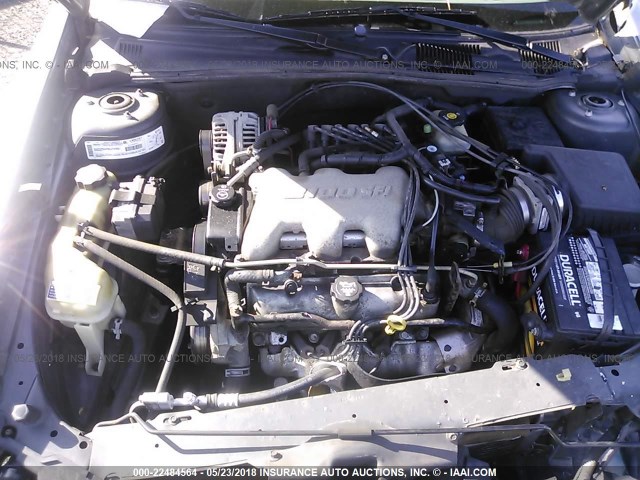 1G1NE52J73M661248 - 2003 CHEVROLET MALIBU LS 灰色 照片 10