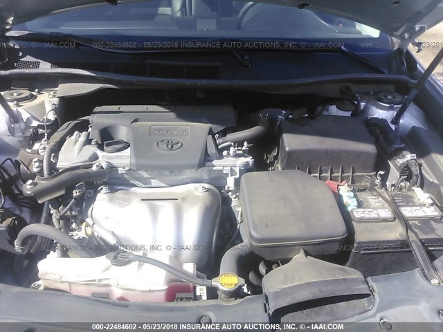 4T1BF1FK7EU341106 - 2014 TOYOTA CAMRY L/SE/LE/XLE 银色 照片 10