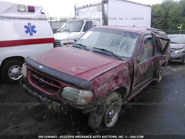 1FMZU72E61ZA26365 - 2001 FORD EXPLORER XLS RED photo 6