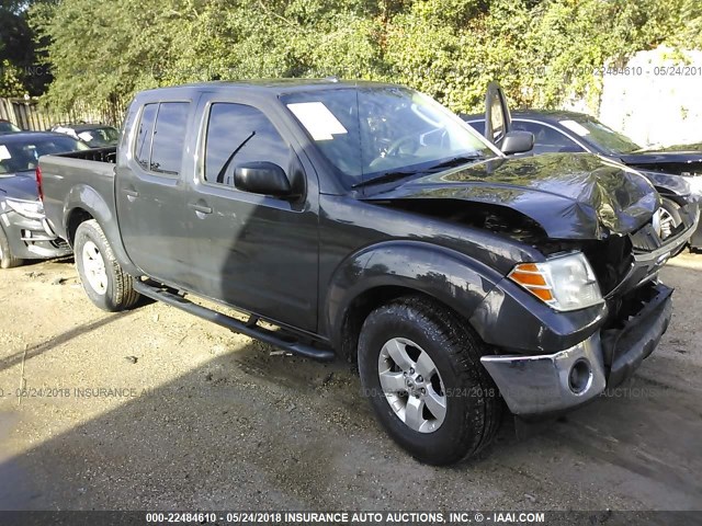 1N6AD0ER9BC447974 - 2011 NISSAN FRONTIER S/SV/SL/PRO-4X GRAY photo 1