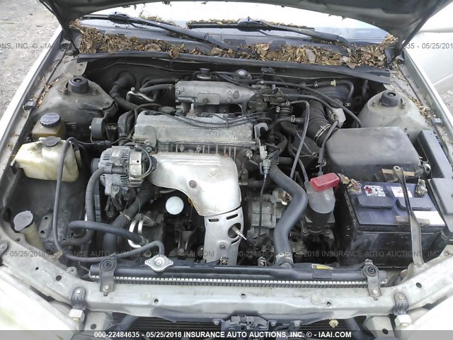 4T1BG22K5YU648240 - 2000 TOYOTA CAMRY CE/LE/XLE 银色 照片 10