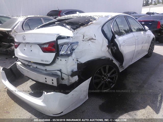 JTHBE1BL6E5039899 - 2014 LEXUS GS 350 WHITE photo 6