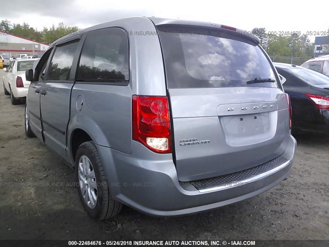 2C4RDGBG7FR634449 - 2015 DODGE GRAND CARAVAN SE GRAY photo 8