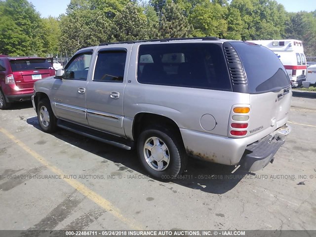 3GKFK16Z65G109845 - 2005 GMC YUKON XL K1500 BEIGE photo 3