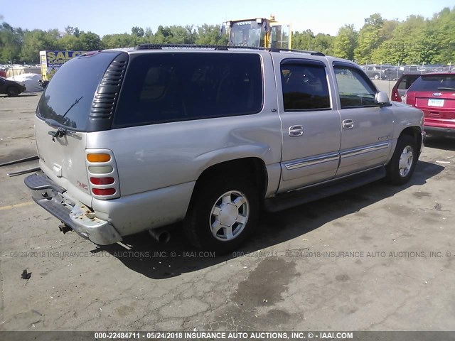 3GKFK16Z65G109845 - 2005 GMC YUKON XL K1500 BEIGE photo 4