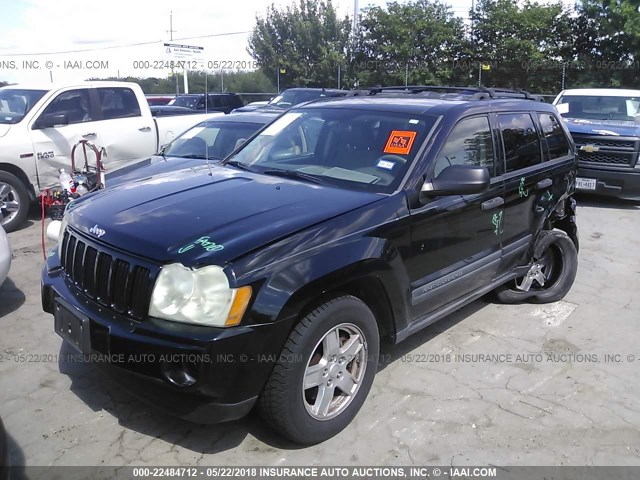 1J4GS48K35C726697 - 2005 JEEP GRAND CHEROKEE LAREDO/COLUMBIA/FREEDOM 黑色 照片 2