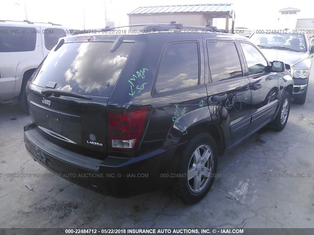 1J4GS48K35C726697 - 2005 JEEP GRAND CHEROKEE LAREDO/COLUMBIA/FREEDOM 黑色 照片 4