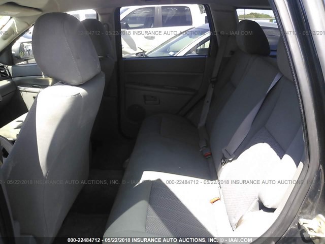 1J4GS48K35C726697 - 2005 JEEP GRAND CHEROKEE LAREDO/COLUMBIA/FREEDOM 黑色 照片 8