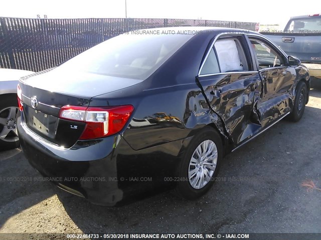 4T1BF1FK0CU083718 - 2012 TOYOTA CAMRY SE/LE/XLE 黑色 照片 4