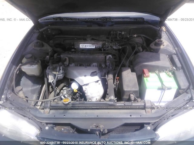 4T1BG12KXTU700819 - 1996 TOYOTA CAMRY DX/LE/XLE მწვანე ფოტო 10