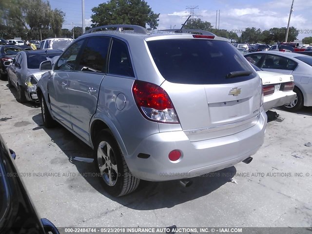 3GNAL3E55CS636595 - 2012 CHEVROLET CAPTIVA SPORT/LT SILVER photo 3