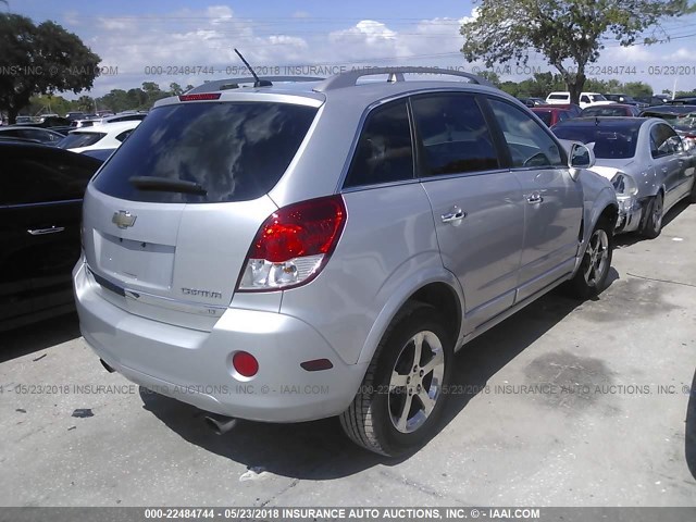 3GNAL3E55CS636595 - 2012 CHEVROLET CAPTIVA SPORT/LT SILVER photo 4