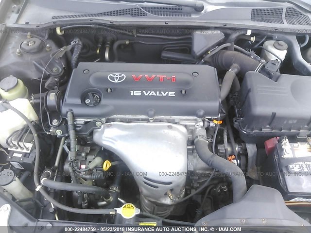 4T1BE32K45U386637 - 2005 TOYOTA CAMRY LE/XLE/SE შავი ფოტო 10