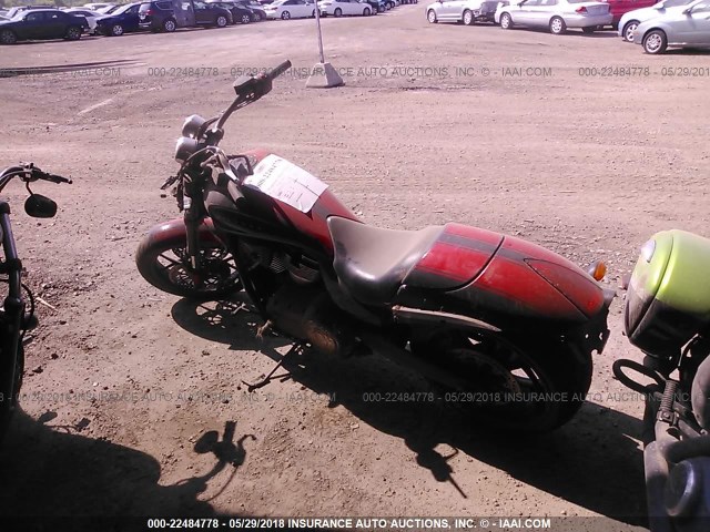 5VPHS36N8G3046588 - 2016 VICTORY MOTORCYCLES HAMMER S Червоний фото 3