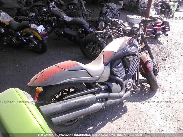 5VPHS36N8G3046588 - 2016 VICTORY MOTORCYCLES HAMMER S Червоний фото 4