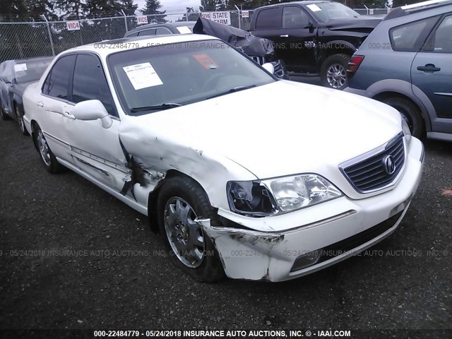 JH4KA96614C000274 - 2004 ACURA 3.5RL WHITE photo 1