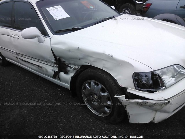 JH4KA96614C000274 - 2004 ACURA 3.5RL WHITE photo 6