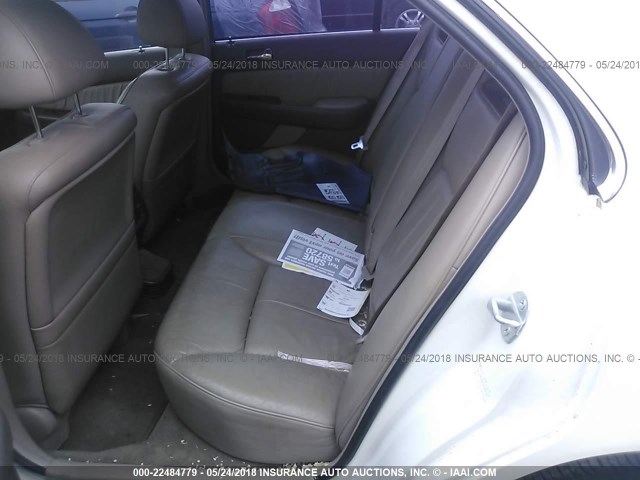 JH4KA96614C000274 - 2004 ACURA 3.5RL WHITE photo 8