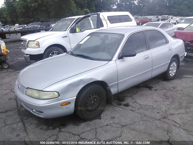 1YVGE22C8S5422391 - 1995 MAZDA 626 DX/LX SILVER photo 2