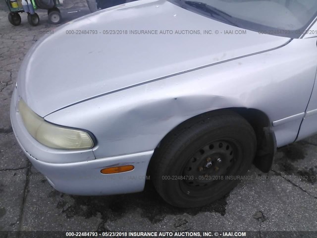 1YVGE22C8S5422391 - 1995 MAZDA 626 DX/LX SILVER photo 6