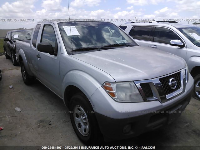 1N6BD0CT4CC405569 - 2012 NISSAN FRONTIER S/SV SILVER photo 1