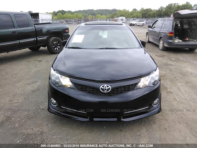 4T1BF1FK7CU121171 - 2012 TOYOTA CAMRY SE/LE/XLE 黑色 照片 6