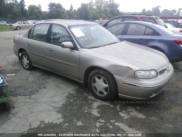 1G3NB52JXX6321599 - 1999 OLDSMOBILE CUTLASS GL GOLD photo 1