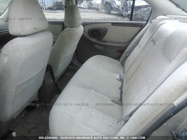 1G3NB52JXX6321599 - 1999 OLDSMOBILE CUTLASS GL GOLD photo 8