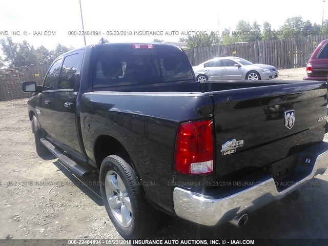 1C6RR7LT1FS757988 - 2015 RAM 1500 SLT BLACK photo 3