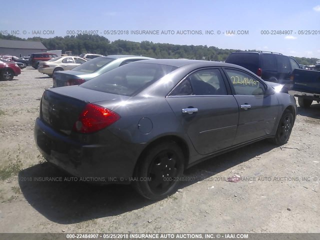 1G2ZF57B484110228 - 2008 PONTIAC G6 VALUE LEADER/BASE Light Blue photo 4