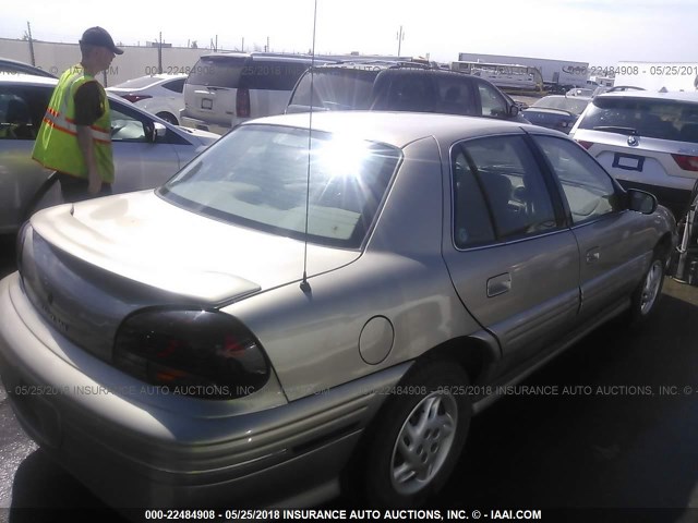 1G2NE52T3WM510229 - 1998 PONTIAC GRAND AM SE BEIGE photo 4