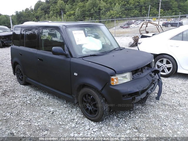 JTLKT324740142213 - 2004 TOYOTA SCION XB BLACK photo 1