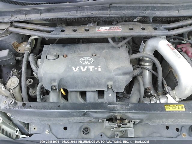 JTLKT324740142213 - 2004 TOYOTA SCION XB BLACK photo 10