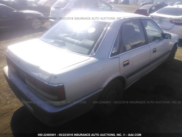 JM1GD2225J1573274 - 1988 MAZDA 626 GRAY photo 4