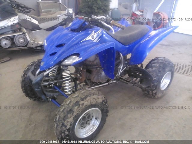 JY4AH12Y57C039079 - 2007 YAMAHA YFM350  BLUE photo 2