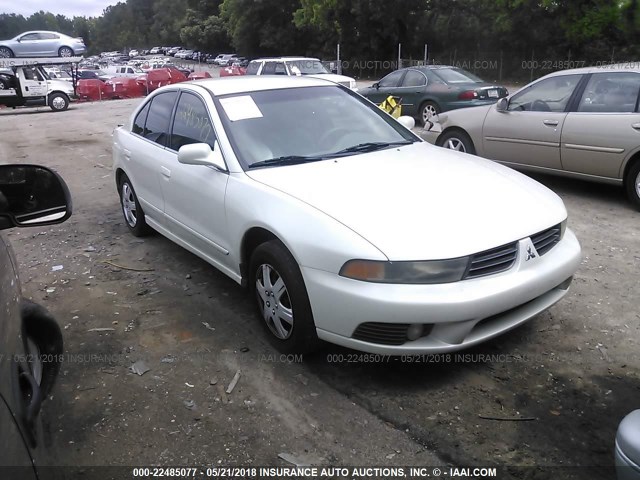 4A3AA46G72E164832 - 2002 MITSUBISHI GALANT ES/LS WHITE photo 1