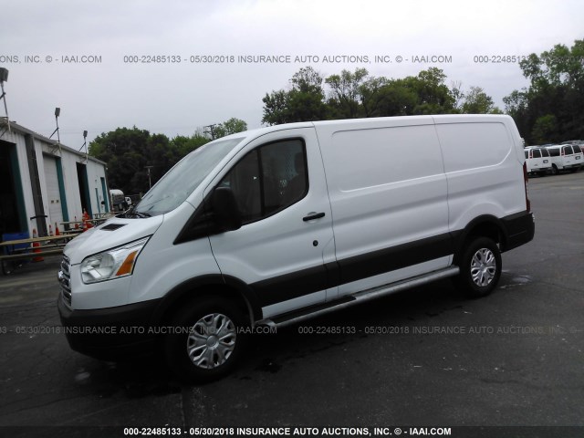 1FTYR1ZM0GKB37586 - 2016 FORD TRANSIT T-250 WHITE photo 2