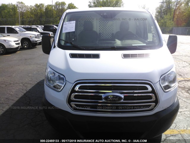 1FTYR1ZM0GKB37586 - 2016 FORD TRANSIT T-250 WHITE photo 6