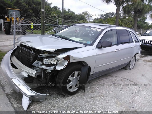 2A8GF68466R803202 - 2006 CHRYSLER PACIFICA TOURING SILVER photo 2