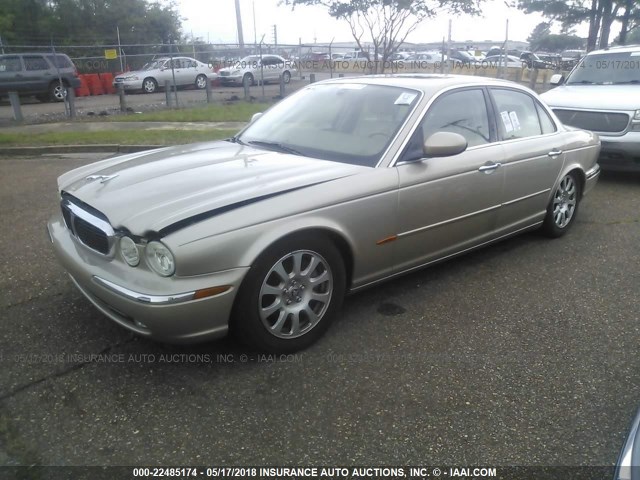 SAJEA71C94SG04911 - 2004 JAGUAR XJ8 BEIGE photo 2