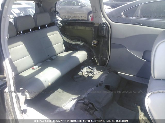 5N1BV28U05N106659 - 2005 NISSAN QUEST S/SE/SL GRAY photo 8