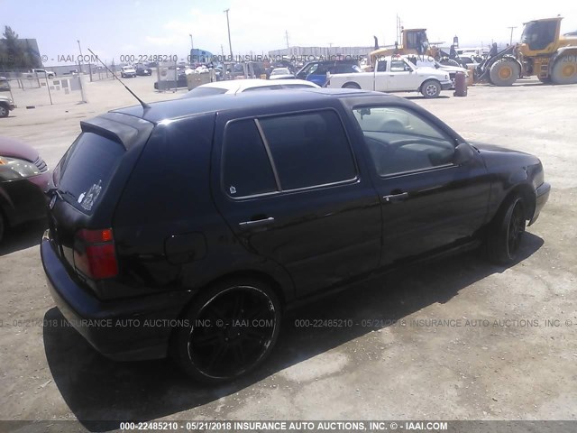 3VWKB81H8VM026918 - 1997 VOLKSWAGEN GOLF K2 BLACK photo 4