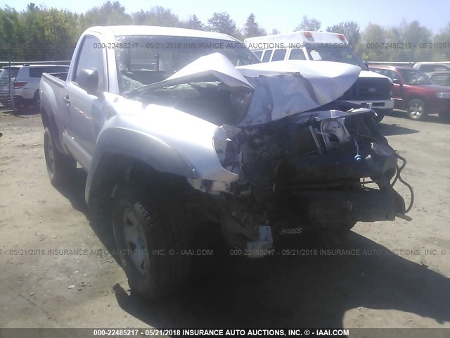 5TFPX4EN7BX006538 - 2011 TOYOTA TACOMA SILVER photo 6
