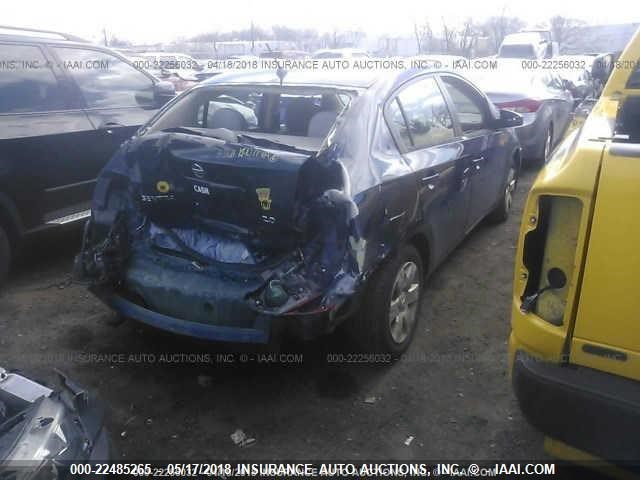 3N1AB61E27L695626 - 2007 NISSAN SENTRA 2.0/2.0S/2.0SL BLUE photo 4