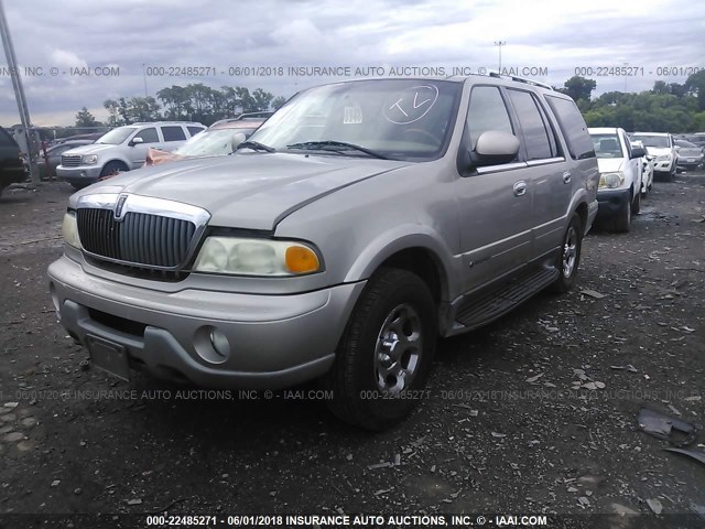 5LMFU28R41LJ23449 - 2001 LINCOLN NAVIGATOR TAN photo 2