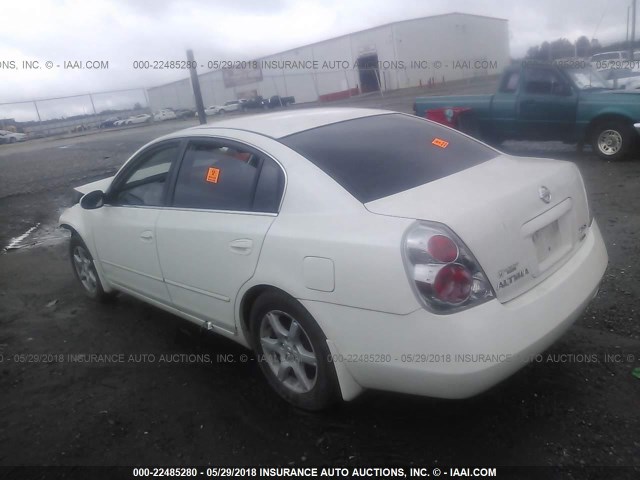 1N4AL11D06C243579 - 2006 NISSAN ALTIMA S/SL WHITE photo 3