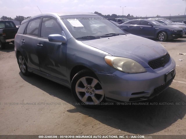2T1KY38E13C056994 - 2003 TOYOTA COROLLA MATRIX XRS BLUE photo 1