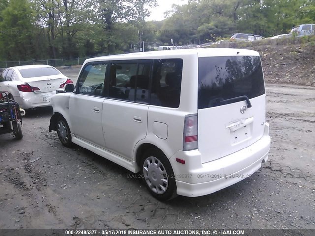 JTLKT324064086529 - 2006 TOYOTA SCION XB თეთრი ფოტო 3