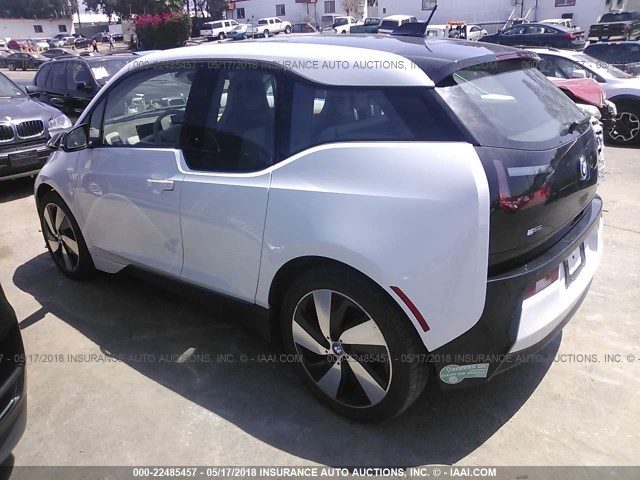 WBY1Z4C51FV279591 - 2015 BMW I3 REX WHITE photo 3